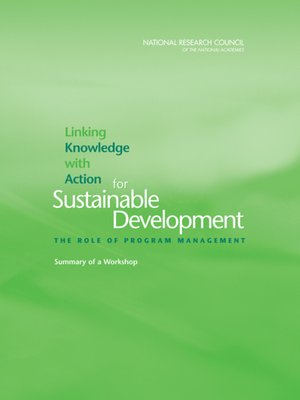 cover image of Linking Knowledge with Action for Sustainable Development